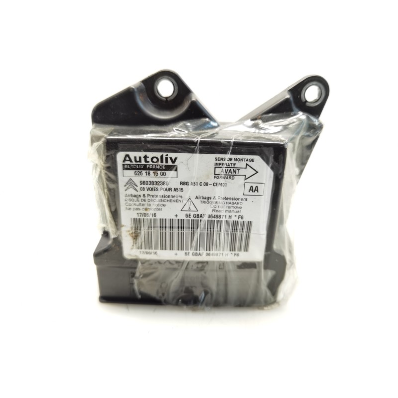 Recambio de centralita airbag para citroen c3 attraction referencia OEM IAM 9803832380  