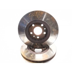 Recambio de disco freno delantero para renault scenic iii referencia OEM IAM   