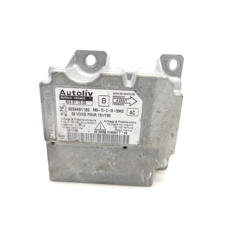 Recambio de centralita airbag para peugeot 307 break/sw (s2) sw pack referencia OEM IAM 9654491180  