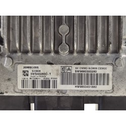 Recambio de centralita motor uce para citroen c3 referencia OEM IAM SW9660300280  