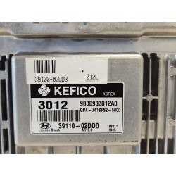 Recambio de centralita motor uce para hyundai i10 1.1 12v cat referencia OEM IAM 3911002DD0  