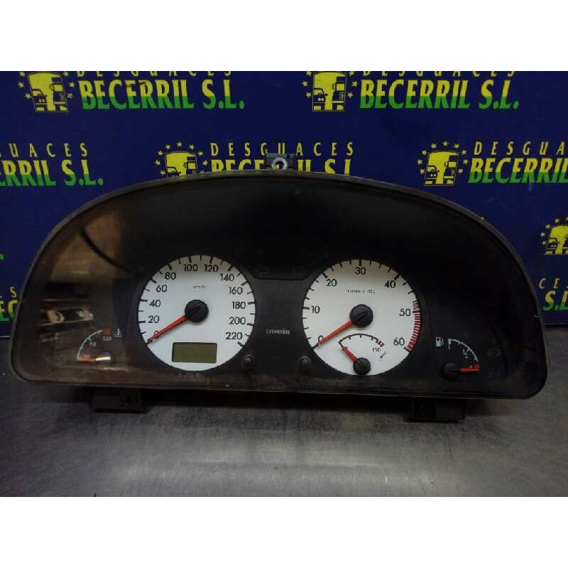 Recambio de cuadro instrumentos para citroen xsara coupe 2.0 hdi magic (66kw) referencia OEM IAM P9645745380B 216530840 Recambio de cuadro instrumentos para citroen xsara coupe 2.0 hdi magic (66kw) referencia OEM IAM P9645745380B 216530840