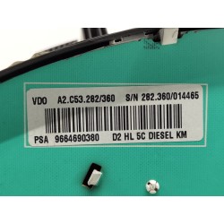 Recambio de cuadro instrumentos para peugeot 407 sw referencia OEM IAM 9664690380  