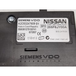 Recambio de tarjetero para renault koleos 2.0 dci diesel fap referencia OEM IAM 285F6JY00A  