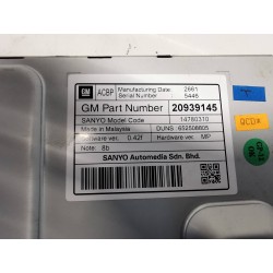 Recambio de pantalla multifunción para opel insignia berlina excellence referencia OEM IAM 14780310  