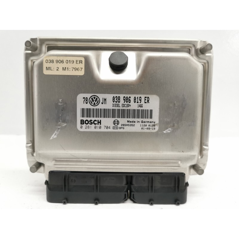 Recambio de centralita motor uce para volkswagen passat berlina (3b3) edition referencia OEM IAM 038906019ER 0281010704 