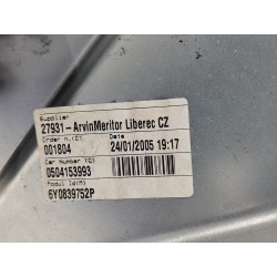 Recambio de elevalunas trasero derecho para skoda fabia (6y2/6y3) referencia OEM IAM 6Y0959812  