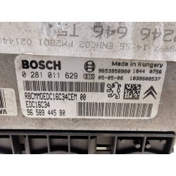 Recambio de centralita motor uce para peugeot 307 break / sw (s1) sw pack referencia OEM IAM 9658944580  