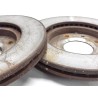 Recambio de disco freno delantero para peugeot 206 berlina referencia OEM IAM   