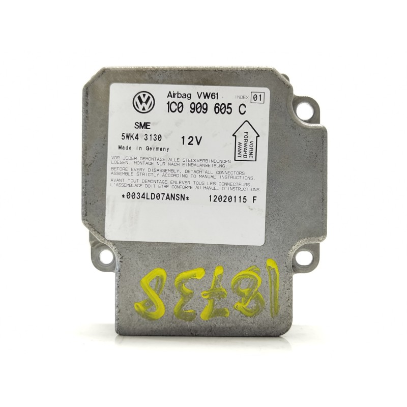 Recambio de centralita airbag para volkswagen passat berlina (3b3) referencia OEM IAM 1C0909605C Recambio de centralita airbag para volkswagen passat berlina (3b3) referencia OEM IAM 1C0909605C
