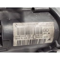 Recambio de faro izquierdo para renault megane iv berlina 5p referencia OEM IAM   
