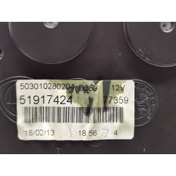 Recambio de cuadro instrumentos para fiat punto (199) easy referencia OEM IAM 51917424  