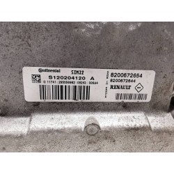 Recambio de centralita motor uce para dacia sandero 1.2 16v cat referencia OEM IAM 8200672654  