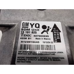 Recambio de centralita airbag para opel astra h ber. cosmo referencia OEM IAM 13191825  