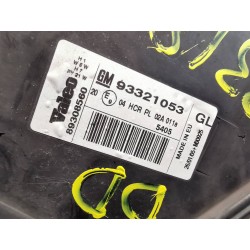 Recambio de faro derecho para opel meriva cosmo referencia OEM IAM 93321053  