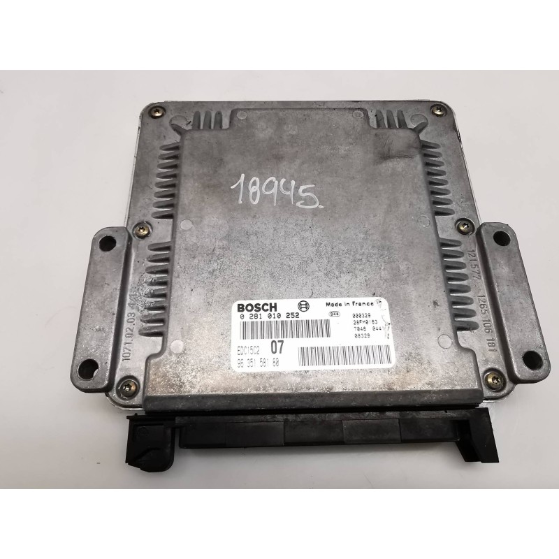 Recambio de centralita motor uce para citroen xantia berlina referencia OEM IAM 9635158180 Recambio de centralita motor uce para citroen xantia berlina referencia OEM IAM 9635158180