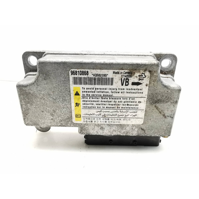 Recambio de centralita airbag para chevrolet captiva 2.4 cat referencia OEM IAM 96810868  