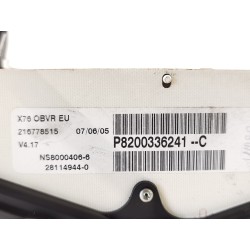 Recambio de cuadro instrumentos para renault kangoo (f/kc0) referencia OEM IAM P8200336241C  