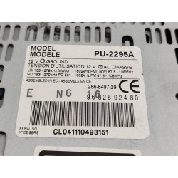 Recambio de sistema audio / radio cd para citroen xsara picasso referencia OEM IAM 9632592480  
