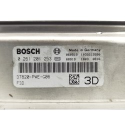 Recambio de centralita motor uce para honda jazz (gd1/5) referencia OEM IAM 37820PWEG06  