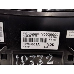Recambio de cuadro instrumentos para volkswagen golf v berlina (1k1) highline referencia OEM IAM 1K0920861A  