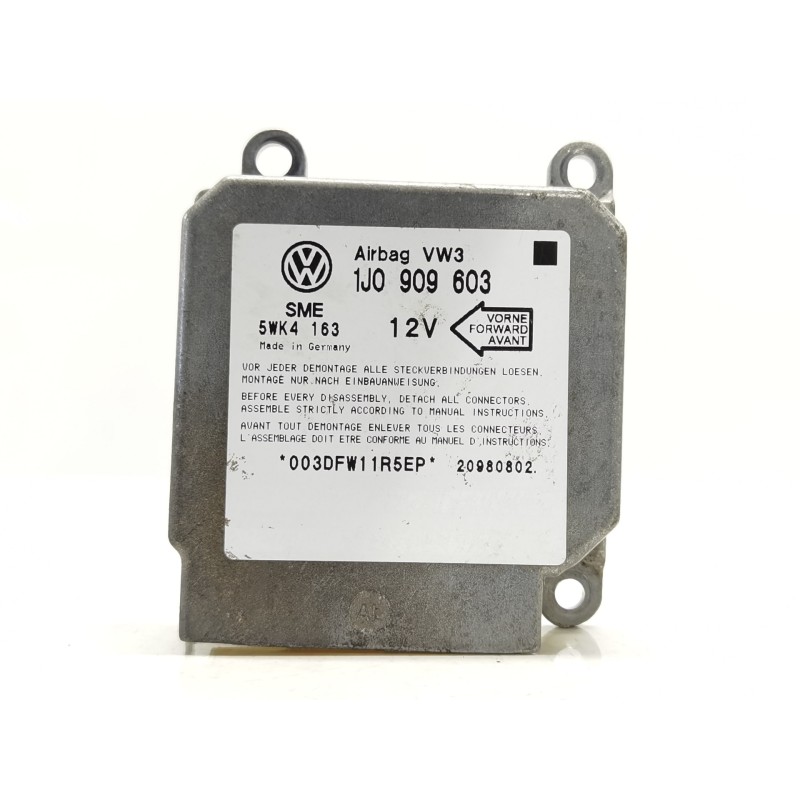 Recambio de centralita airbag para volkswagen golf iv berlina (1j1) referencia OEM IAM 1J0909603 Recambio de centralita airbag para volkswagen golf iv berlina (1j1) referencia OEM IAM 1J0909603