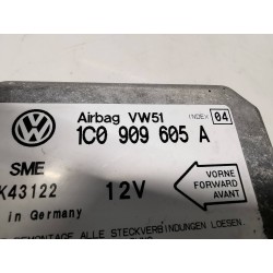 Recambio de centralita airbag para volkswagen golf iv berlina (1j1) referencia OEM IAM 1C0909605A  