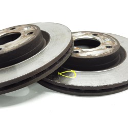 Recambio de disco freno delantero para renault megane i berlina hatchback (ba0) referencia OEM IAM   