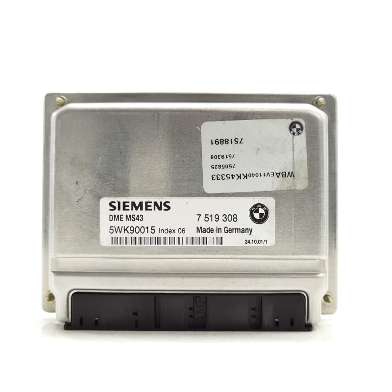 Recambio de centralita motor uce para bmw serie 3 berlina (e46) referencia OEM IAM 7519308  