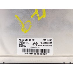 Recambio de centralita motor uce para ssangyong rodius xdi premium referencia OEM IAM A6655404032  