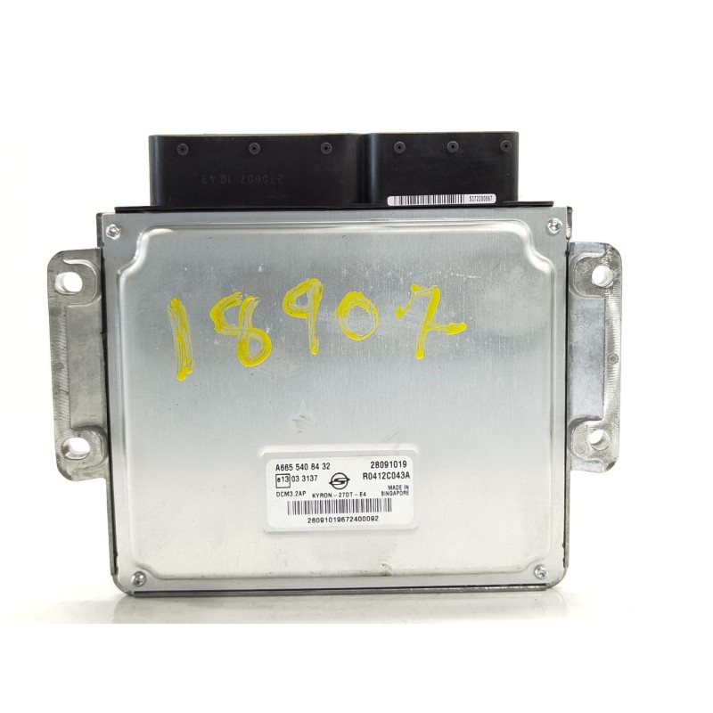 Recambio de centralita motor uce para ssangyong kyron referencia OEM IAM A6655408432 Recambio de centralita motor uce para ssangyong kyron referencia OEM IAM A6655408432