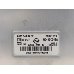 Recambio de centralita motor uce para ssangyong kyron referencia OEM IAM A6655408432  