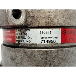 Recambio de compresor aire acondicionado para ssangyong rexton referencia OEM IAM 714956  