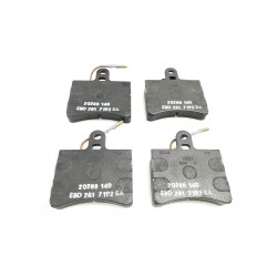Recambio de pastillas de freno delanteras para citroën gsa 1.2 (g11) referencia OEM IAM GX2532601A  