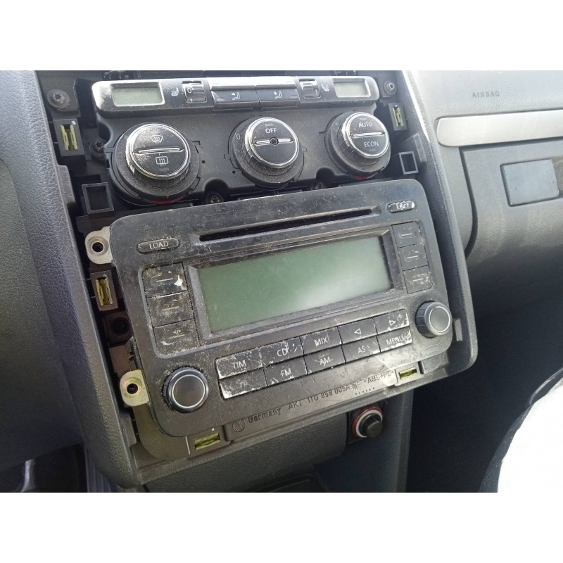 Recambio de sistema audio / radio cd para volkswagen touran (1t1) highline referencia OEM IAM   