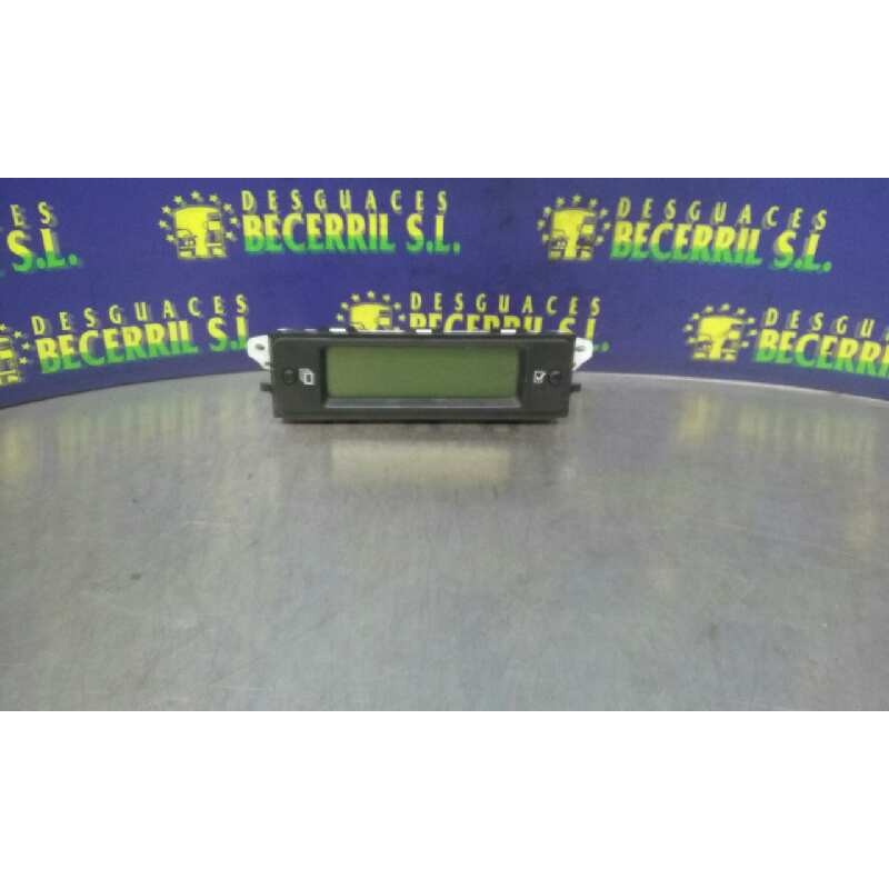Recambio de pantalla multifuncion para peugeot 807 sv referencia OEM IAM 21654301-1  