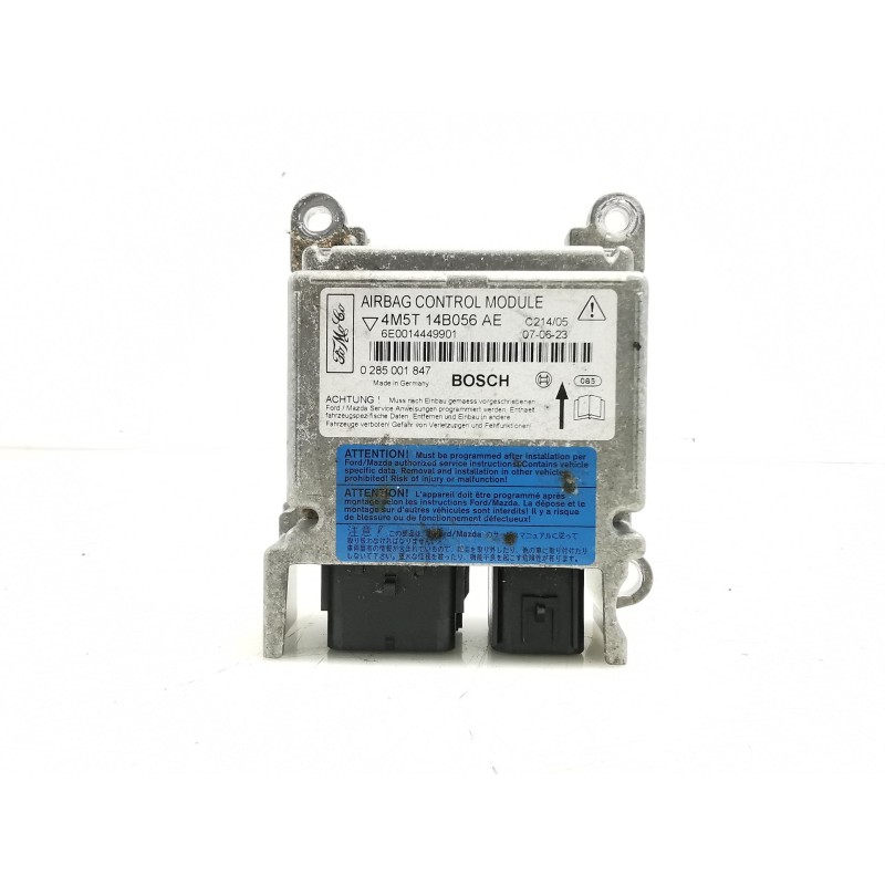 Recambio de centralita airbag para ford focus c-max (cap) connection referencia OEM IAM 4M5T14B056AE 0285001847 Recambio de centralita airbag para ford focus c-max (cap) connection referencia OEM IAM 4M5T14B056AE 0285001847