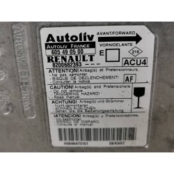 Recambio de centralita airbag para renault megane ii coupe/cabrio confort authentique referencia OEM IAM 8200682393 605490500 