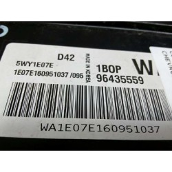 Recambio de centralita motor uce para chevrolet kalos 1.2 se referencia OEM IAM 96435559 5WY1507E 1EO7E160951037095