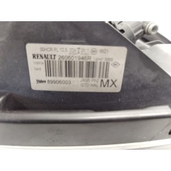 Recambio de faro izquierdo para renault scenic iii referencia OEM IAM 260601946R  