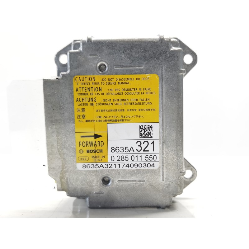 Recambio de centralita airbag para mitsubishi asx referencia OEM IAM 8635A321 0285011550 Recambio de centralita airbag para mitsubishi asx referencia OEM IAM 8635A321 0285011550