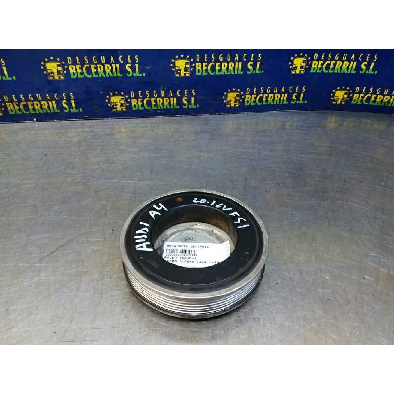 Recambio de polea cigueñal para skoda superb (3u4) classic referencia OEM IAM 06B105243F Recambio de polea cigueñal para skoda superb (3u4) classic referencia OEM IAM 06B105243F