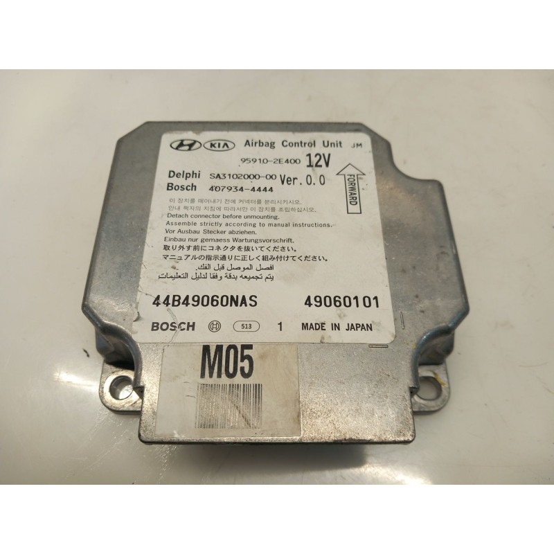 Recambio de centralita airbag para hyundai tucson (jm) 2.0 referencia OEM IAM 44B49060NAS Recambio de centralita airbag para hyundai tucson (jm) 2.0 referencia OEM IAM 44B49060NAS