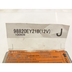 Recambio de centralita airbag para nissan qashqai (j10) referencia OEM IAM 98820EY21B  