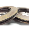 Recambio de disco freno delantero para renault clio ii (bb_, cb_) 1.5 dci (b/c2j) referencia OEM IAM   
