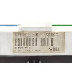 Recambio de cuadro instrumentos para volkswagen touareg (7la) tdi r5 referencia OEM IAM 7L6920881A 0263655014 