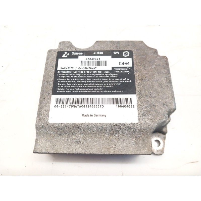 Recambio de centralita airbag para alfa romeo 147 (190) 1.9 jtd distinctive referencia OEM IAM 46842421  