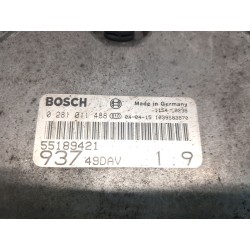Recambio de centralita motor uce para alfa romeo 147 (190) 1.9 jtd distinctive referencia OEM IAM 55189421  