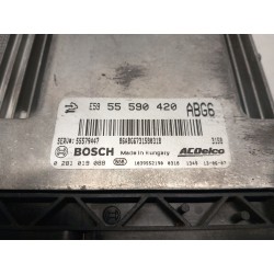 Recambio de centralita motor uce para opel insignia berlina cosmo referencia OEM IAM 55590420  