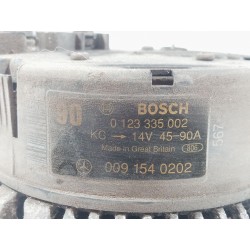 Recambio de alternador para mercedes clase c (w202) berlina 180 (202.018) referencia OEM IAM 0123335002 0091540202 